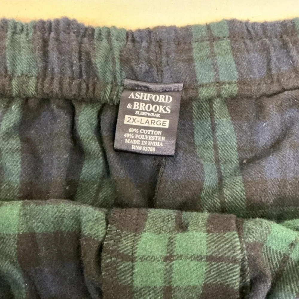 Blue‎ and green plaid pajama set by Ashford & Brooks